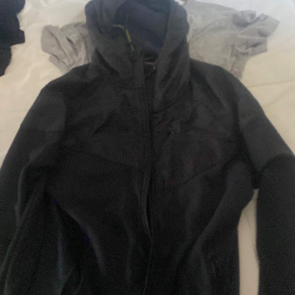 Black nike zip up